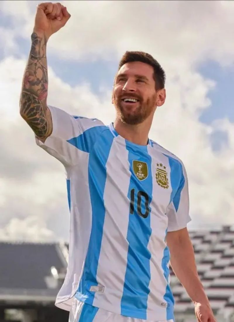 messi Argentina jersey 2024 