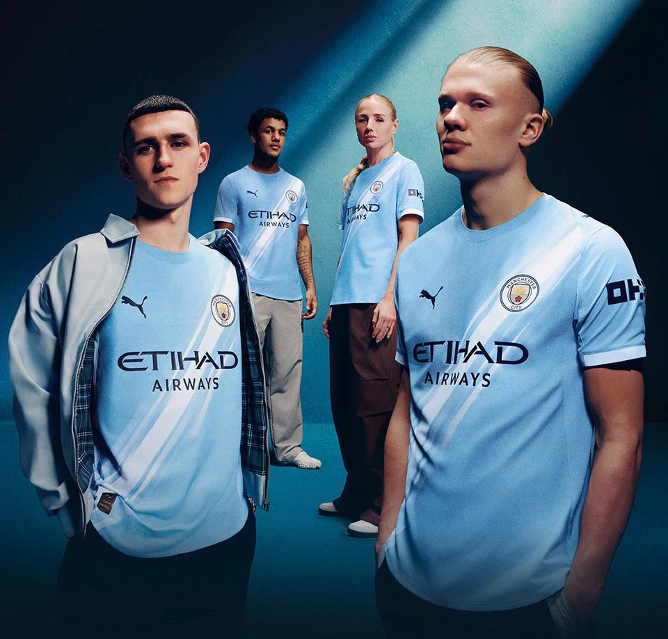 haaland manchester city home kit 25/26
