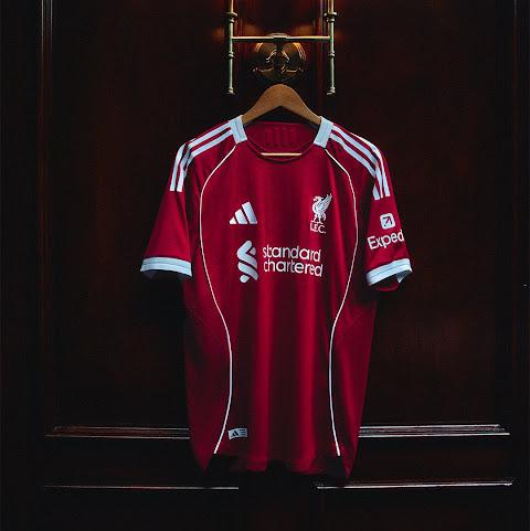 liverpool home jersey 25/26 liverpool home jersey 25/26