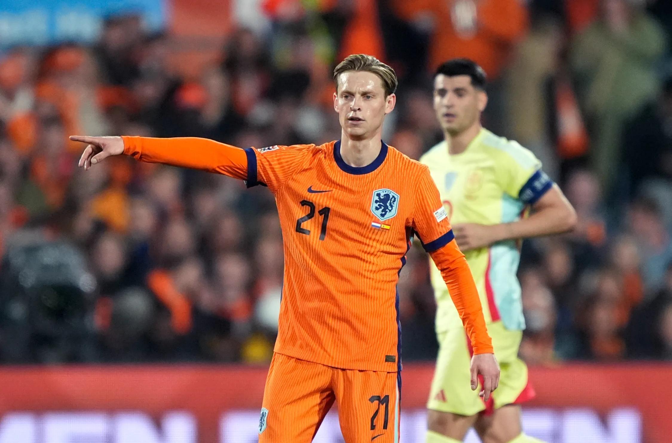 Frenkie de Jong Nederland 2026