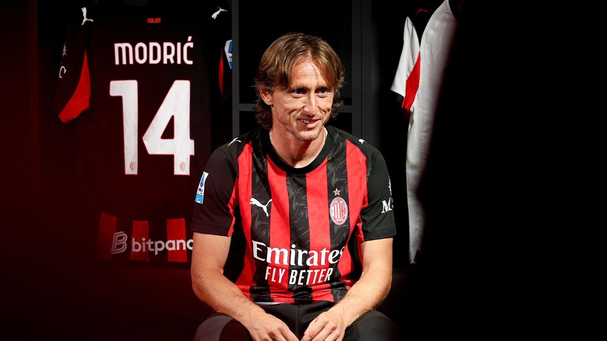 luka modric jersey AC Milan 2026