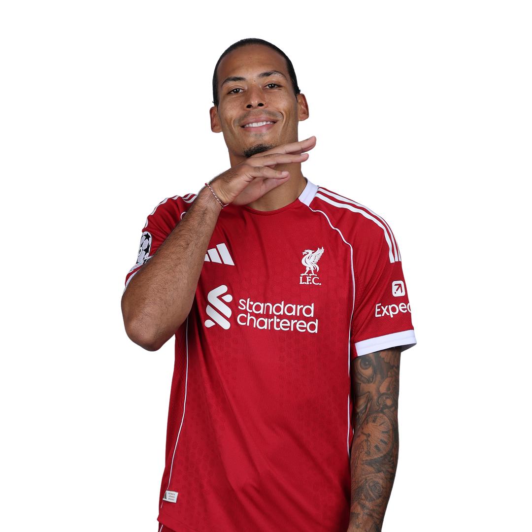 Virgil van Dijk liverpool 2026